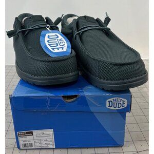 Hey Dude Wally Funk Mono Shoes Dark Slate Men’s Sz. 10 US Lightweight Casual
